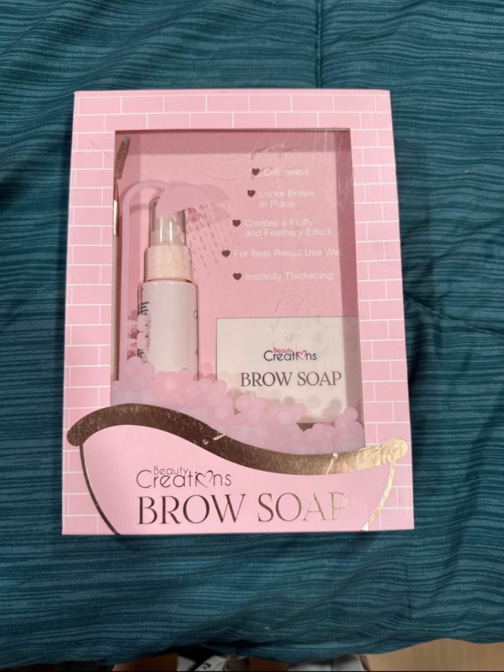 Beauty Creations Pink Brow Soap Kit